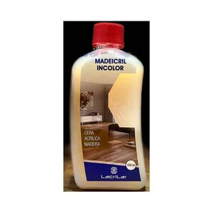 Cera Acrilica Madeira Amarela 500ml - Lacrilar LACRILAR