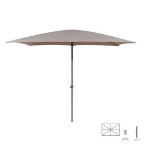 Chapeu Sol Alum Tessa 200x300 732022 -ldk Garden LDK GARDEN