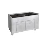 Churrasqueira Fixa Inox 150x80x90 1grelha-grelhaço GRELHAÇO