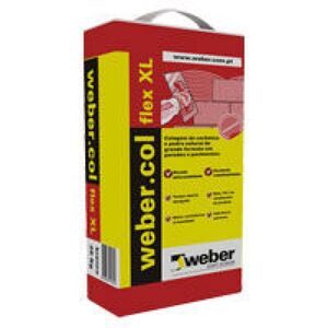 Cimento Cola Weber Col Flex Xl Branco 20kg WEBER