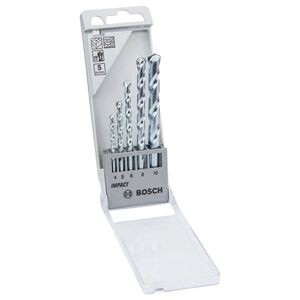Cj 5 Brocas Betao Cyl-1 4-10mm 2608590090 - Bosch BOSCH