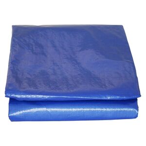 Cobertura Imperm 2x3m Azul C/olhais 630g 0,5mm Sem marca
