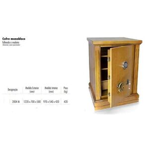 Cofre Mec Monobloc Mad 2004m 1220x700x580-teicocil TEICOCIL
