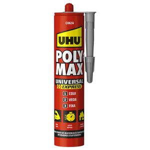 Cola Veda Uhu Poly Max Express 425gr Cinza - Uhu UHU