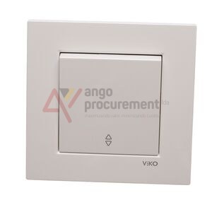 Comutador De Escada Branco Karre Ref. 90 VIKO by Panasonic