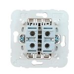 Comutador De Escada Duplo Branco De Encastrar Ref. 21 EFAPEL