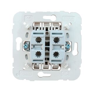 Comutador De Escada Duplo Branco De Encastrar Ref. 21 EFAPEL