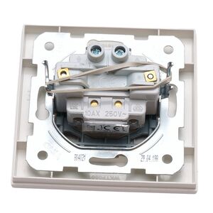 Comutador De Escada Duplo Branco Karre R VIKO by Panasonic