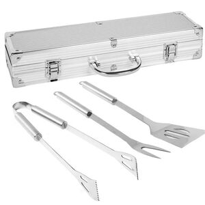 Conj 3 Utensilios Barbecue 37x10 82668- Ldk Garde LDK GARDEN