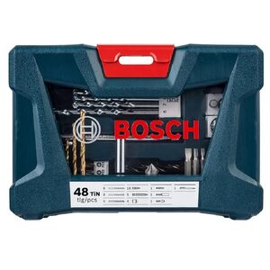 Conj Broca+bit+chaves V-line Jg 48pc - Bosch BOSCH