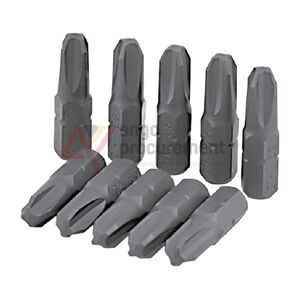 Conjunto 10 Bits Phillips 3x25mm Flux