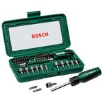 Conjunto De 46 Pontas De Aparafusar 2607019504 BOSCH