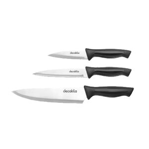 Conjunto de Facas 3 peças Decakila