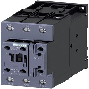 Contactor 3p 1na+1nf 30kw 65a Bob:110vac 3rt2037-1ag SIEMENS