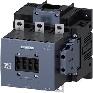 Contactor 3p 2na+2nf 90kw 185a Bob:110vac/dc 3rt1056 SIEMENS