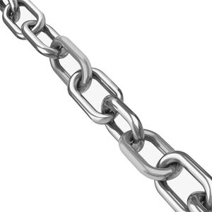Corrente Inox 8mm Aisi316 Din766 A Metro-afrocom AFROCOM