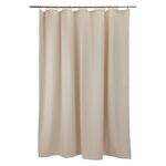 Cortina Wc Lisa Bege 180x180 - Decorinter DECORINTER