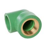 Curva PPR 90º Rfemea 25mm x 3/4" Flux