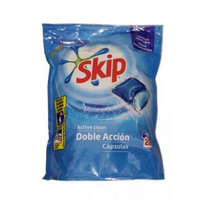 Detergente Roupa Lav Maq Active Clean 28caps-skip SKIP