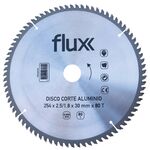 Disco Corte Alumínio 254x30mm Flux