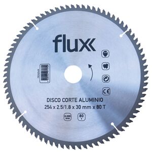 Disco Corte Alumínio 254x30mm Flux