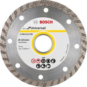 Disco Corte Diam Univ Turbo 115mm Eco 2608615036 BOSCH