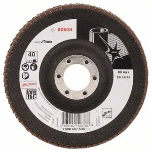 Disco Lixar115mm G40lam P/inox Ang-2608608263 BOSCH