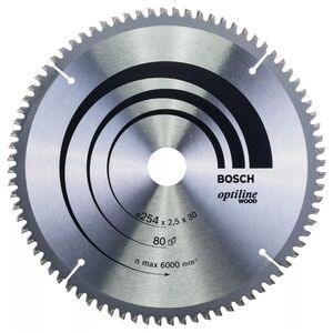 Disco Serra Circ Optiline 254x30 2608640437-bosch BOSCH