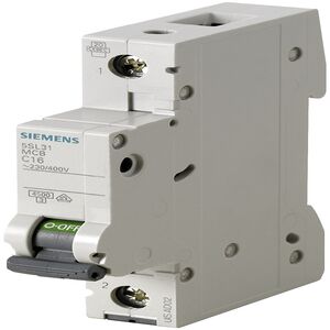 Disjuntor 1p 16a-c 4,5ka 5sl3116-7 SIEMENS