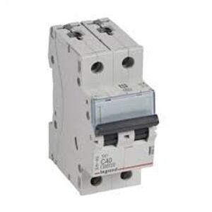 Disjuntor 2p C40 6ka Tx3 403610 - Legrand LEGRAND