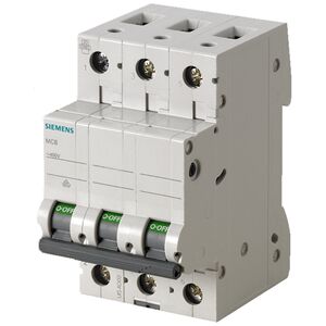 Disjuntor 3p 10a-c 4,5ka 5sl3310-7 SIEMENS