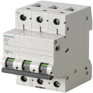 Disjuntor 3p 16a-c 4,5ka 5sl3316-7 SIEMENS
