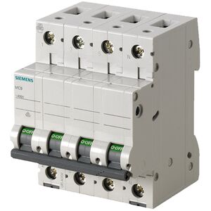 Disjuntor 3p+n 32a-c 4,5ka 5sl3632-7 SIEMENS