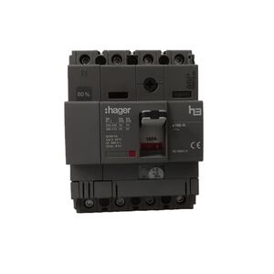 Disjuntor 3p + Neutro 160a 25ka Hha162h HAGER