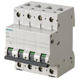 Disjuntor 4p 40a-c 4,5ka 5sl3440-7 SIEMENS