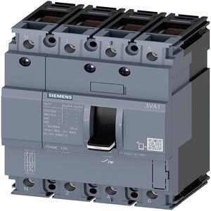 Disjuntor 4p 80a 25ka 3va1080-3ed46-0aa0 SIEMENS