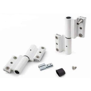 Dobradiça P/alum Europ Porta 7001 Bco Par-teicocil TEICOCIL