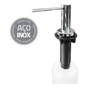Doseador Bancada Sab.liquido Inox  - Vivacor VIVACOR