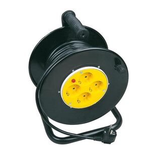 Enrolador C/termico 15m 3x1,5mm - Eurolamp EUROLAMP