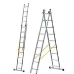 Escada Alum Dupla Trek 2x12 Degraus - Teicocil TEICOCIL