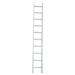 Escada Aluminio Simples Degrau Quadrado 5,00mt Flux