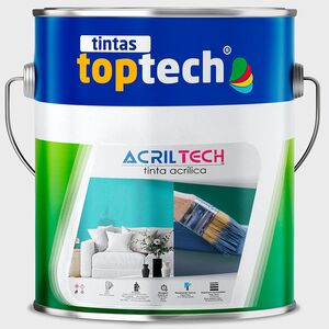 Esmalte Acrilico Acriltech Brilh 0,75l 40,750801.0-t TOPTECH