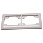 Espelho Duplo Horizontal Branco 70921 Tbr EFAPEL