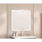 Espelho Madrid Branco 80x80 - Aml AML