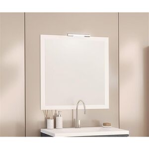 Espelho Madrid Branco 80x80 - Aml AML
