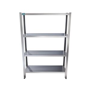 Estante Inox 4 Pratel 1200x500x1550 - Super Star SUPER STAR