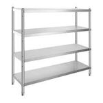 Estante Inox 4 Pratel 1500x500x1550 - Super Star SUPER STAR