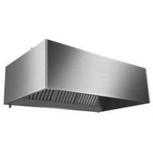 Exaustor Ind Hotte 1500x1000x600 Mural Inox Sem marca