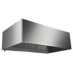 Exaustor Ind Hotte 2000x1000x600 Mural Inox Sem marca