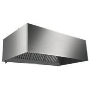 Exaustor Ind Hotte 2000x1000x600 Mural Inox Sem marca